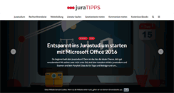 Desktop Screenshot of juratipps.com