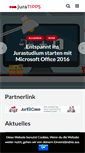 Mobile Screenshot of juratipps.com